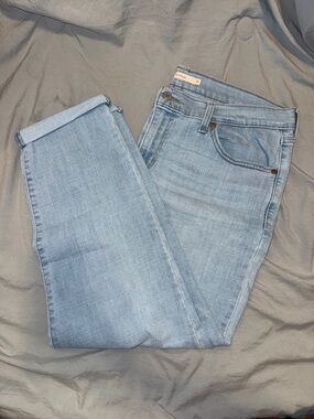 Light Blue Women's Boyfriend Jeans